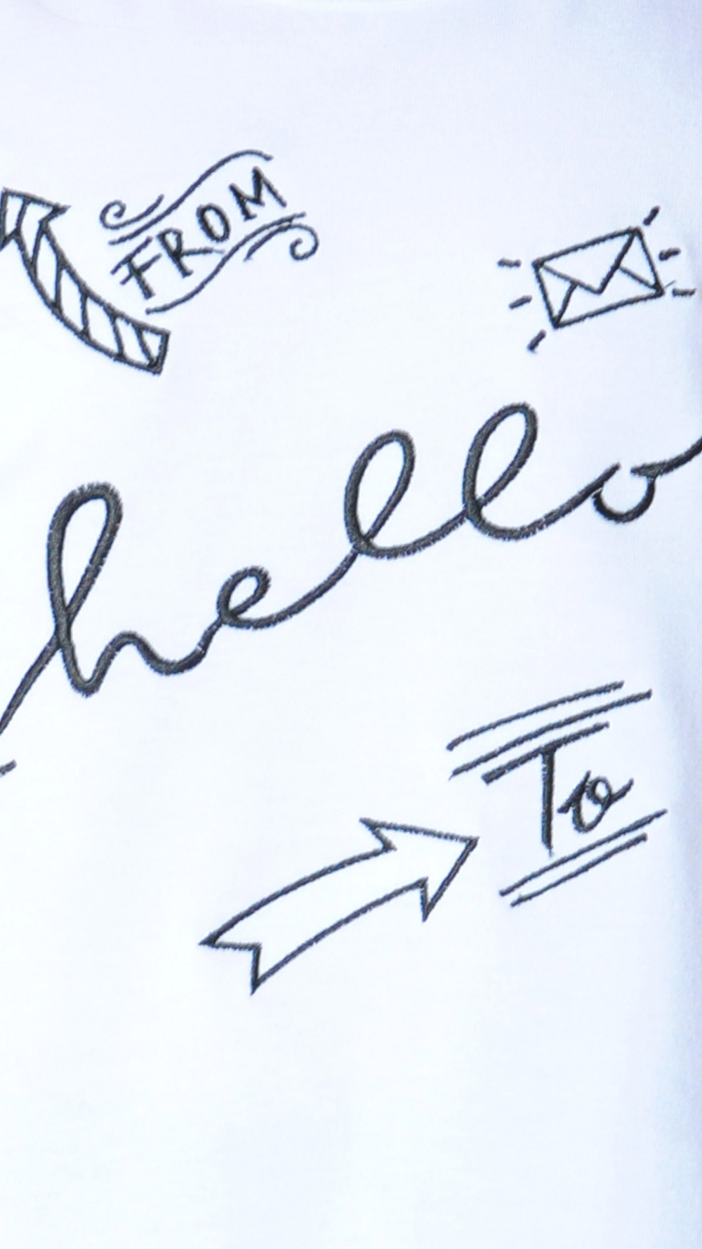 Футболка трикотажная для девочки 7-9 года Fleur de Vie