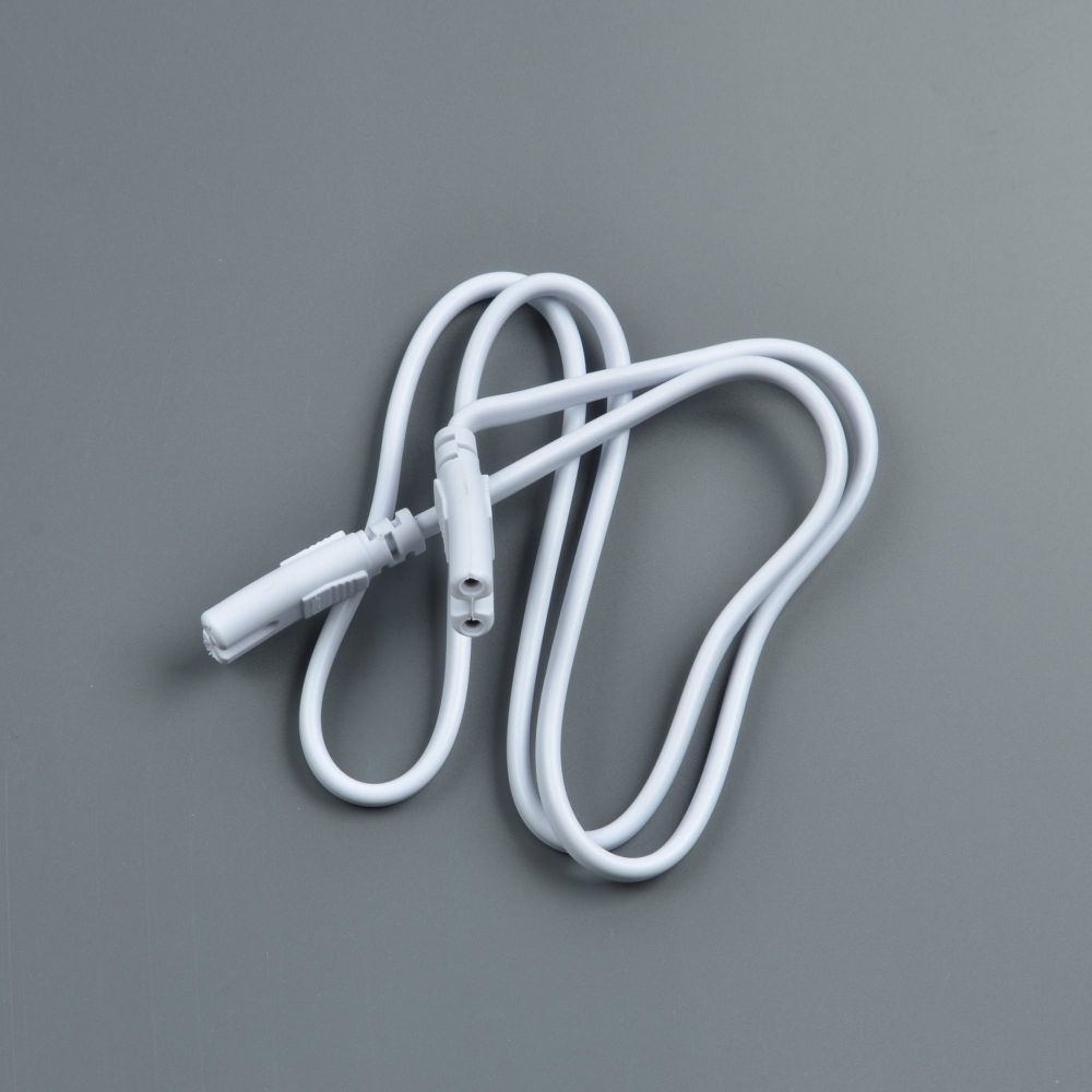 UCX-PP2-L10-080 WHITE 1 POLYBAG Провод для соединения светильников для растений ULI-P. 80 см. 2 контакта. Белый. ТМ Uniel