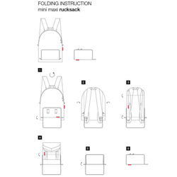 Рюкзак складной Mini Maxi Mixed Dots