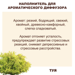 ТУЯ - Наполнитель для ароматического диффузора