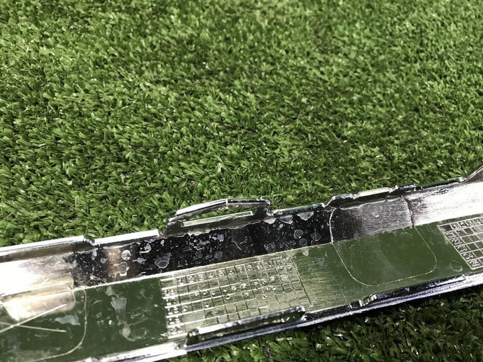 Молдинг заднего бампера Bentley Bentayga (2015-2020)