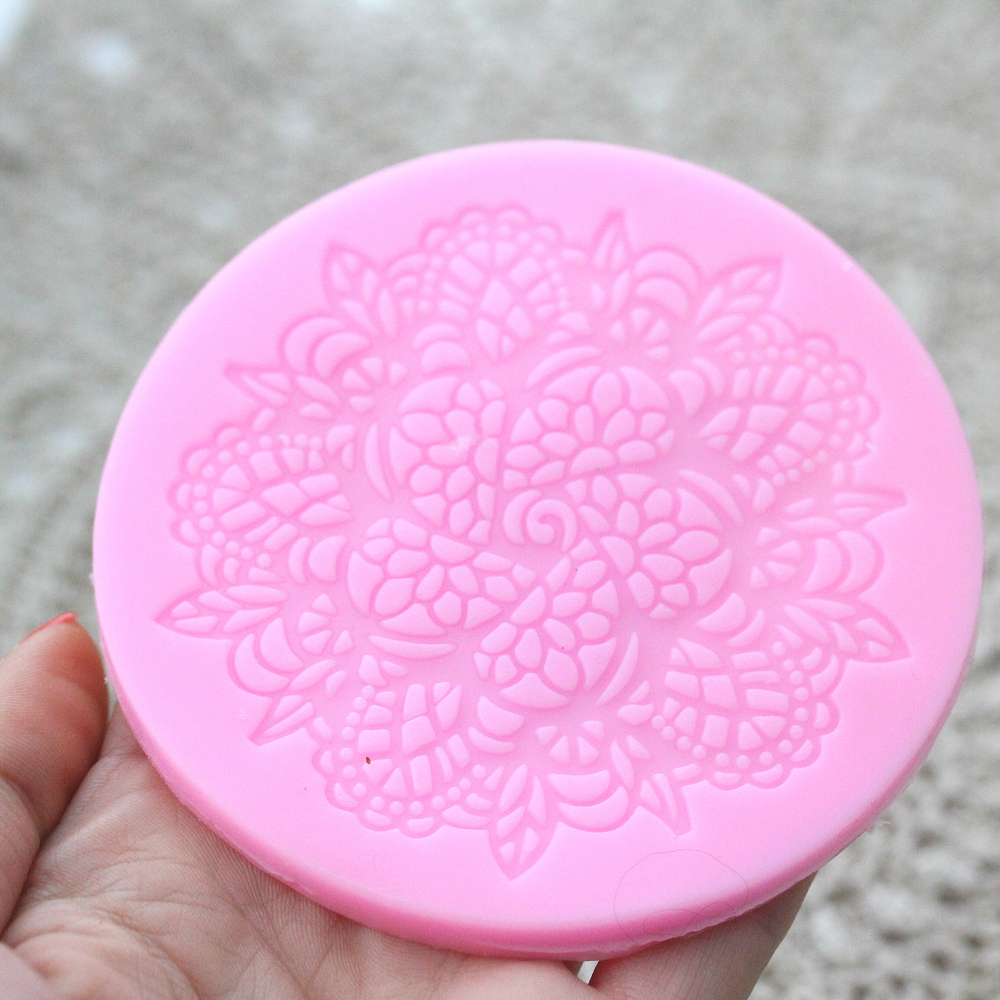 Молд Круг Кружево