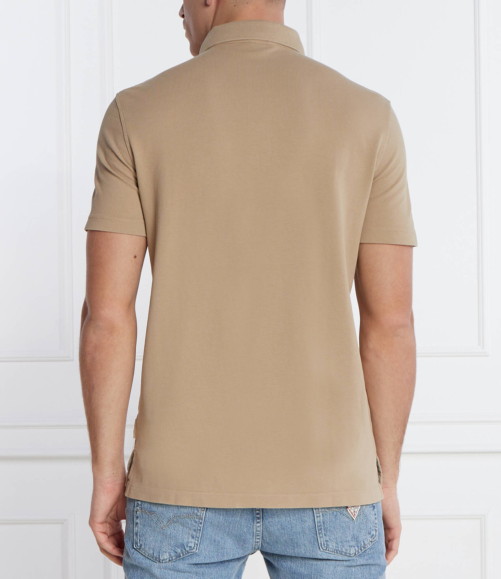 Поло Armani Exchange - бежевый(3DZFAB ZJXUZ)