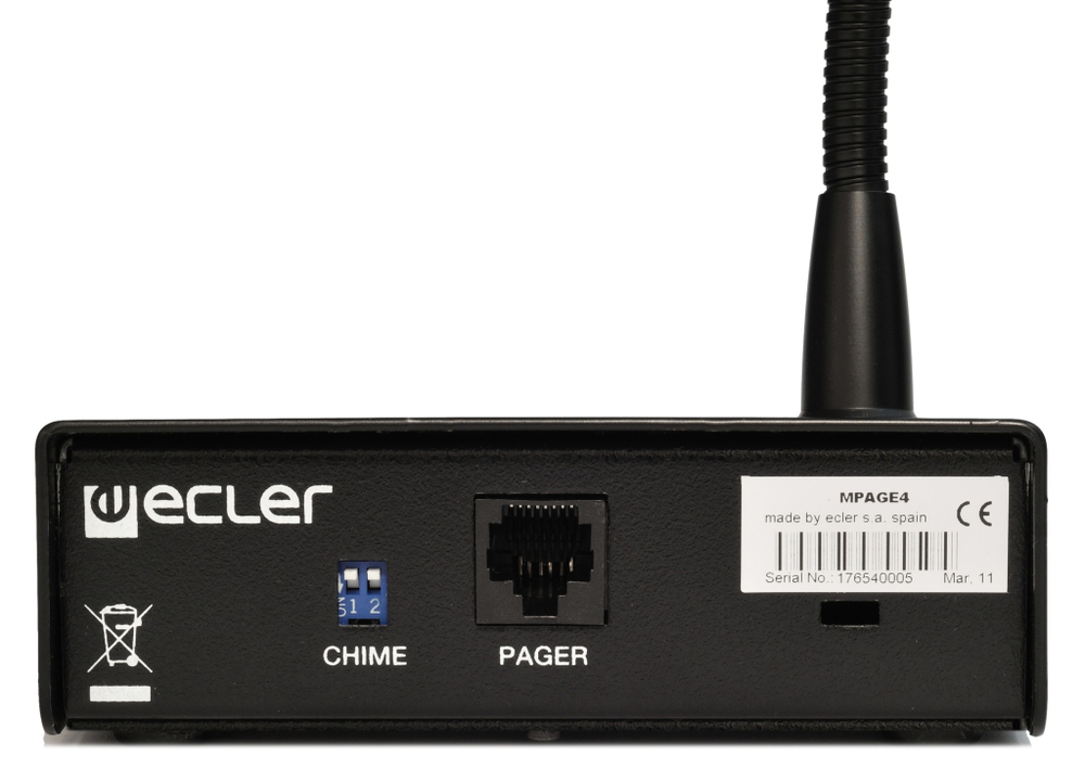 Микрофон  Ecler MPAGE4