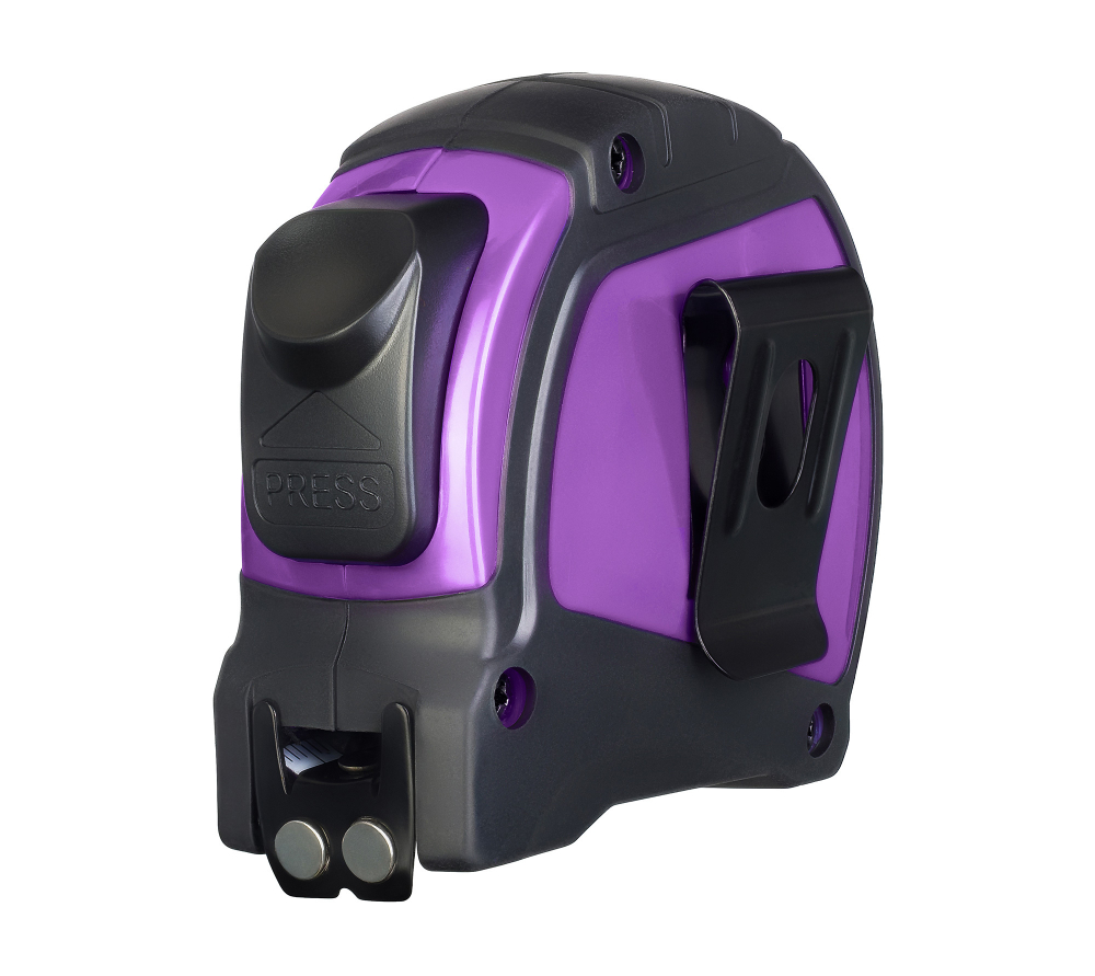 Рулетка Ermenrich Reel SQ30, фиолетовый