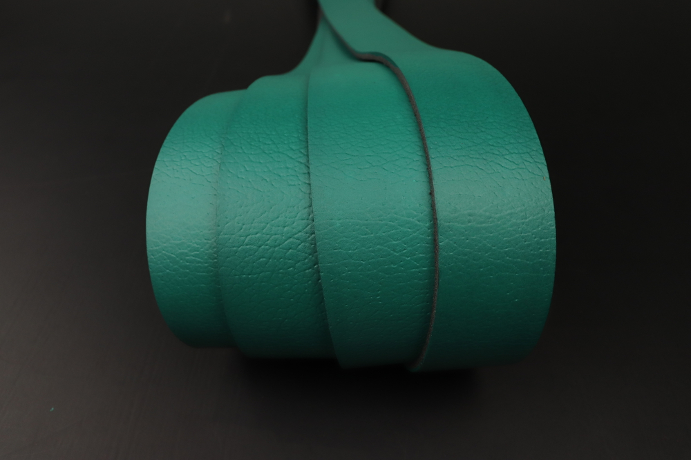 Ременная заготовка зеленая с лицевой отделкой + плита Терра