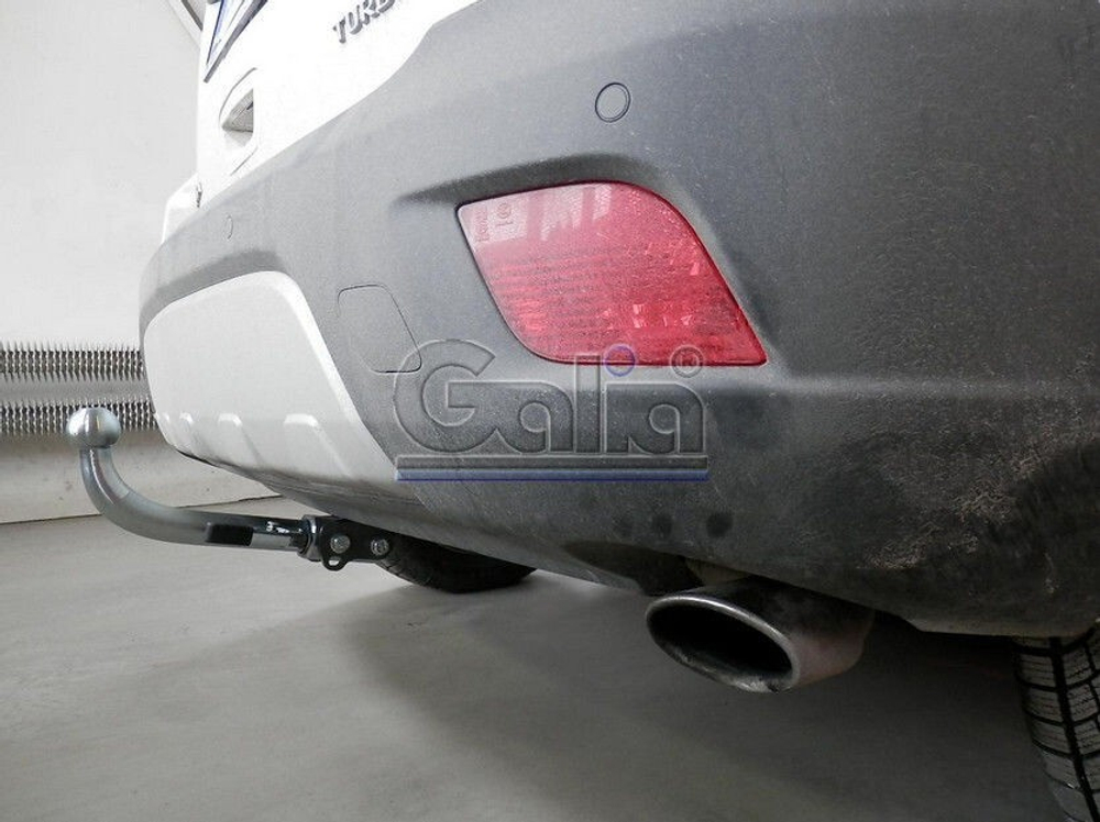 Фаркоп оцинкованный Galia O063C для Opel Mokka 2012-, Chevrolet Tracker 2013-(паспорт и сертификат в комплекте)(без электрики)