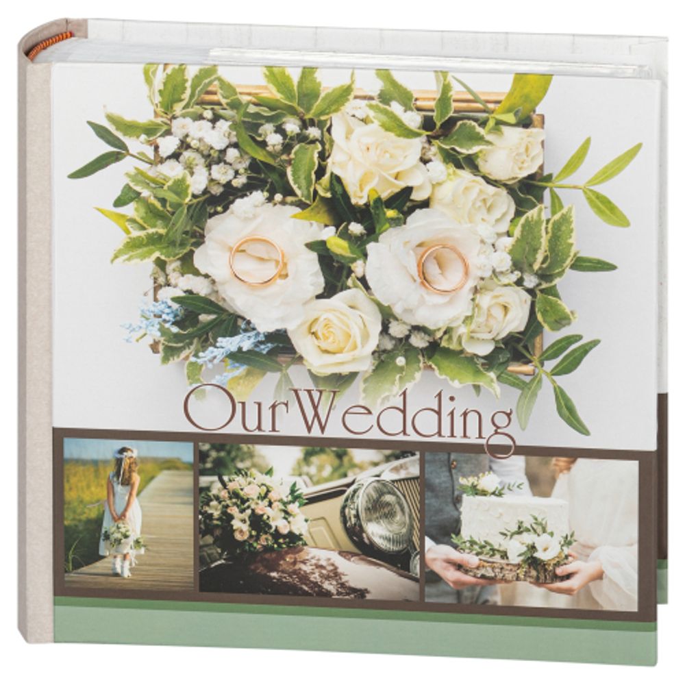 Фотоальбом Image Art IA-300BB серия 407 Свадьба книжный переплёт 75 лис 300 фотографий 10х15 | Image Art