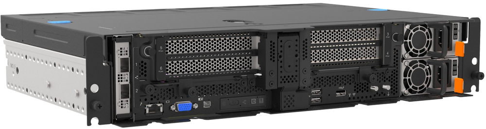 Сервер ThinkEdge SE450 / 1x Intel Gold 6338N / 8x 32Gb DDR4 3200 / M.2 SATA/NVMe 2-Bay Adapter / 2x M.2 7450 PRO 480GB Read Intensive NVMe / 2x 1100W -48V DC Hot-Swap Gen2 Power Supply / 1x Rail kit / 1x XClarity Controller Enterprise