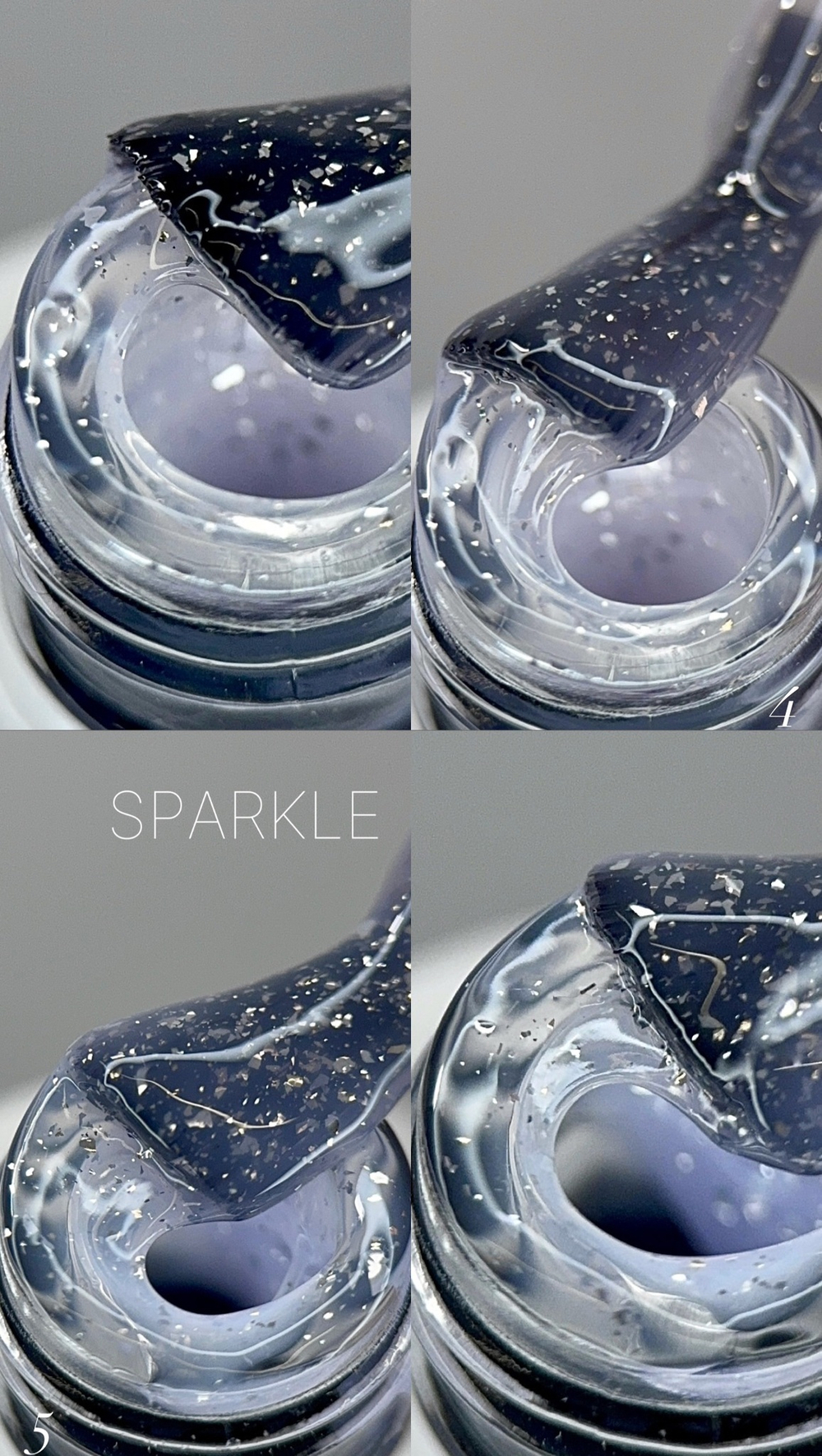 Бескислотная база серия SPARKLE 15мл SALE
