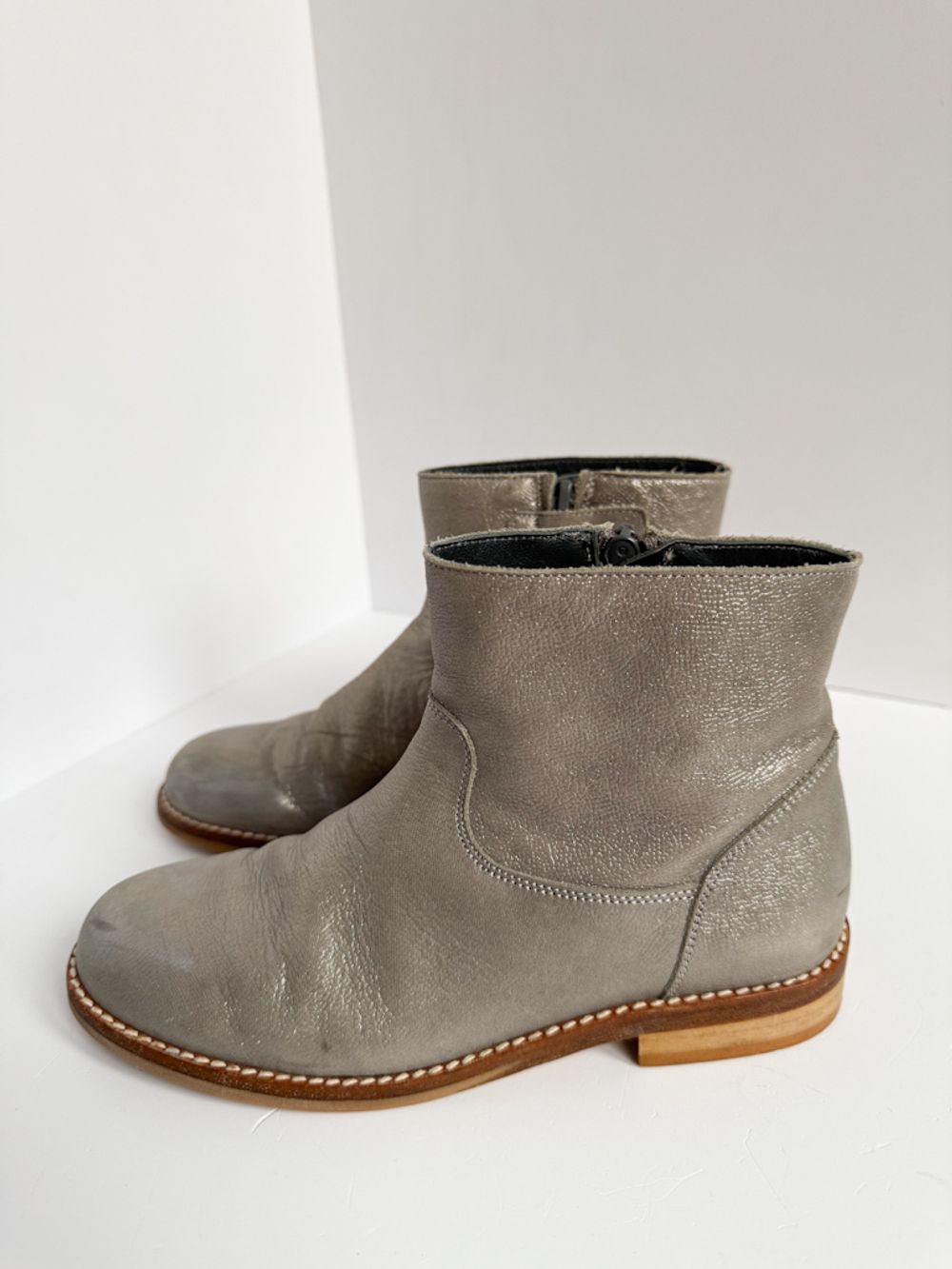 Кожаные ботинки Bonpoint, 32