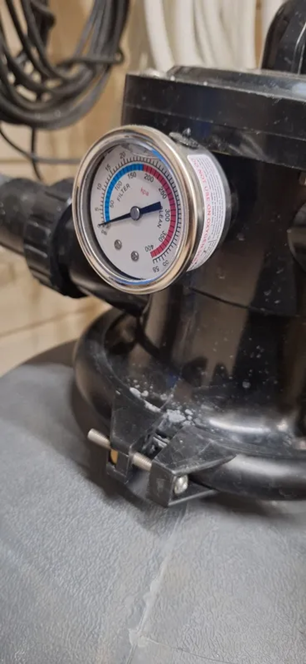 Манометр Aquaviva , стальной верхнего подключения