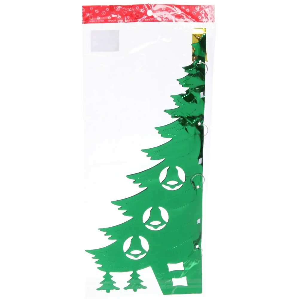 Украшение фольгированное «Волшебная ёлочка» d-40 см, Зеленый