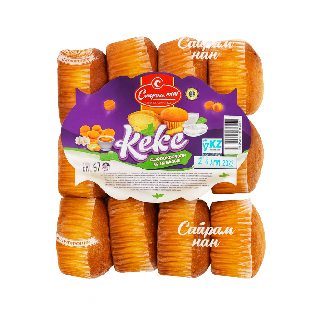 Кекс Сайрам-нан с творожной начинкой 380 гр