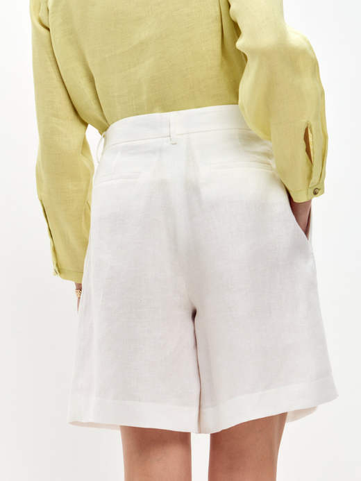 Льняные шорты