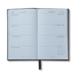 Smythson Ежедневник 2026 Panama Weekly Diary with Pocket, Navy