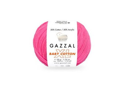 BABY COTTON XL,малиновый