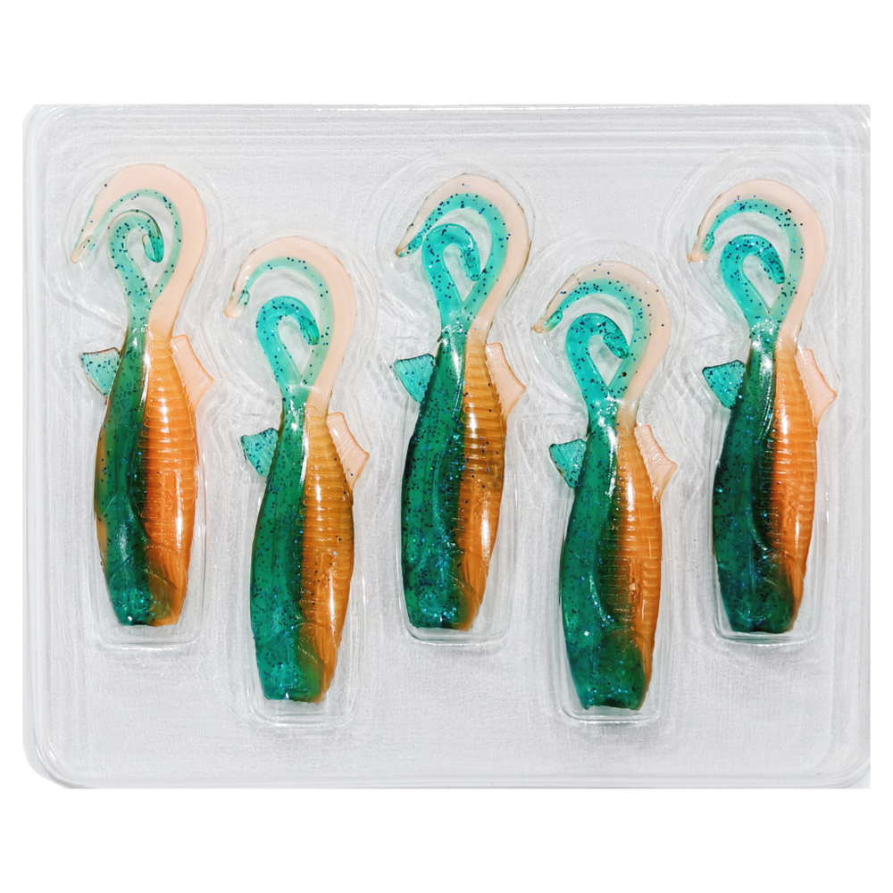 Силиконовая приманка KAIDA 6см №40