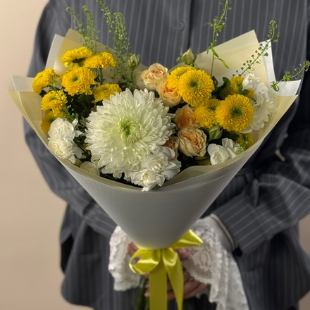 Букет "Весеннее солнце"