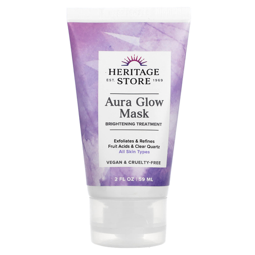 Heritage Store, Aura Glow Beauty Mask, для всех типов кожи, 59 мл (2 жидк. унц.)