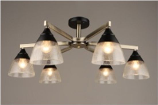 3645/6 BK+AB (2) Люстра (RL)