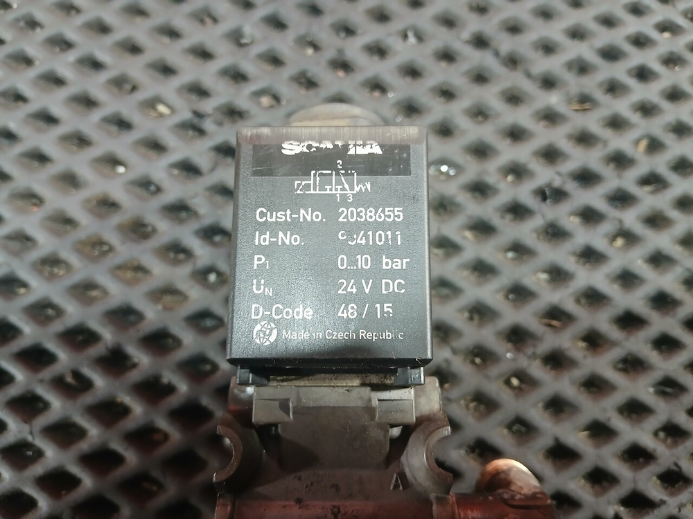 Клапан электромагнитный