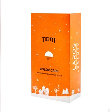 LAROS BEAUTY Набор новогодний 11PM Color Для окрашенных волос ( шампунь + кондиционер по 300 мл)