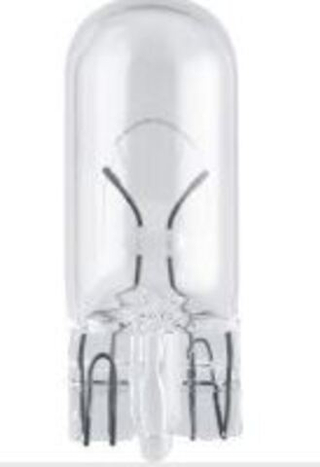 Автолампа  W 12-W 5W (без цок) (W2,1x9,5d) Philips #12961CP ORIGINAL