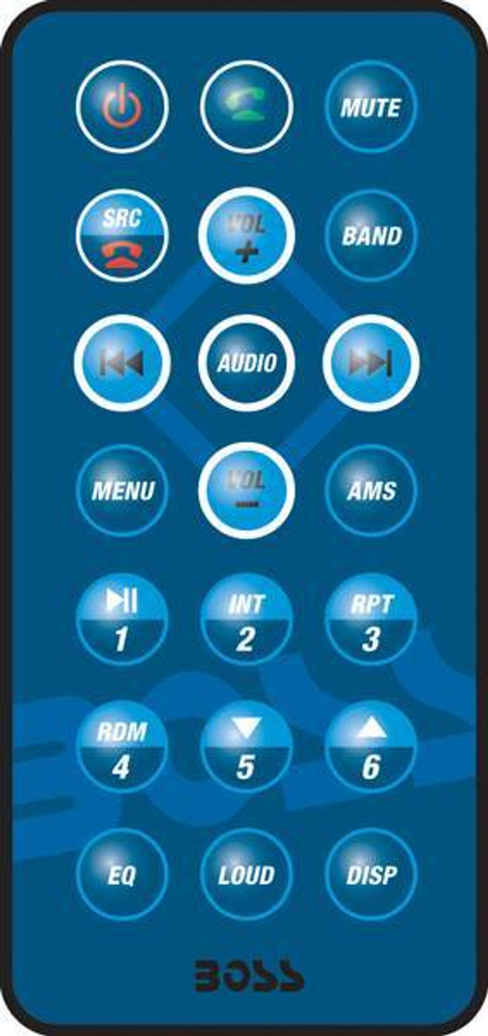 Медиаресивер Boss Audio Marine MR1308UAB, 50 Вт х4