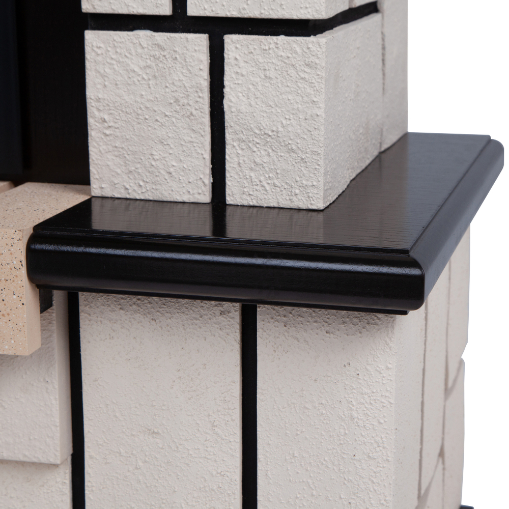 Каминокомплект Real Flame Stone AO-297 с очагом 3D Oregan