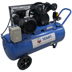 ТЕМП TC100LA330 Компрессор, ресивер 100 л, 330 л/м, 10 бар, 380 В, 2,9 кВт