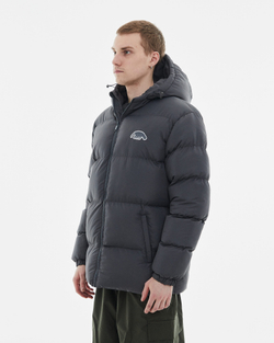 Пуховик ANTEATER Downjacket-Hooded-Grey