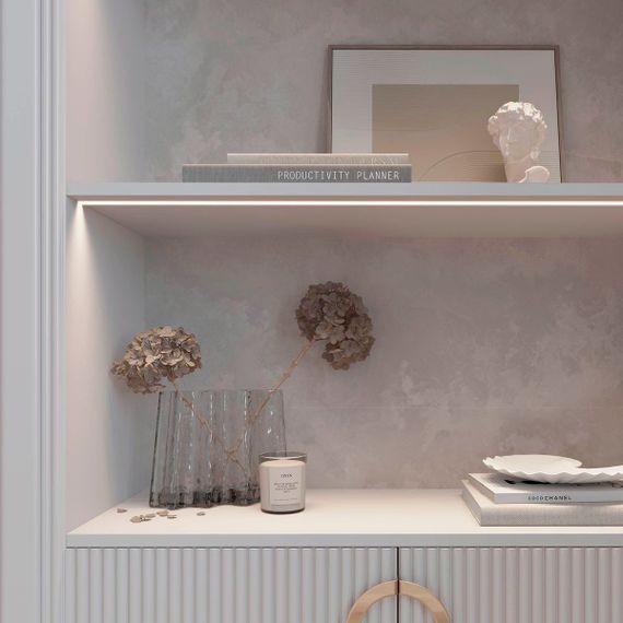 Светодиодная лента Arlight 6W/m 528Led/m CSP теплый белый 5M COB-X528-8mm 24V Warm2700 046888