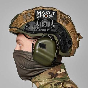 Крепление на шлем для тактических наушников / Адаптеры для наушников, black