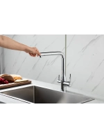 Смеситель для кухни с подключением под фильтр FRAP F4396-30