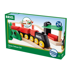 BRIO 33424 «Базовая железная дорога, набор делюкс» 33424 — фото 1