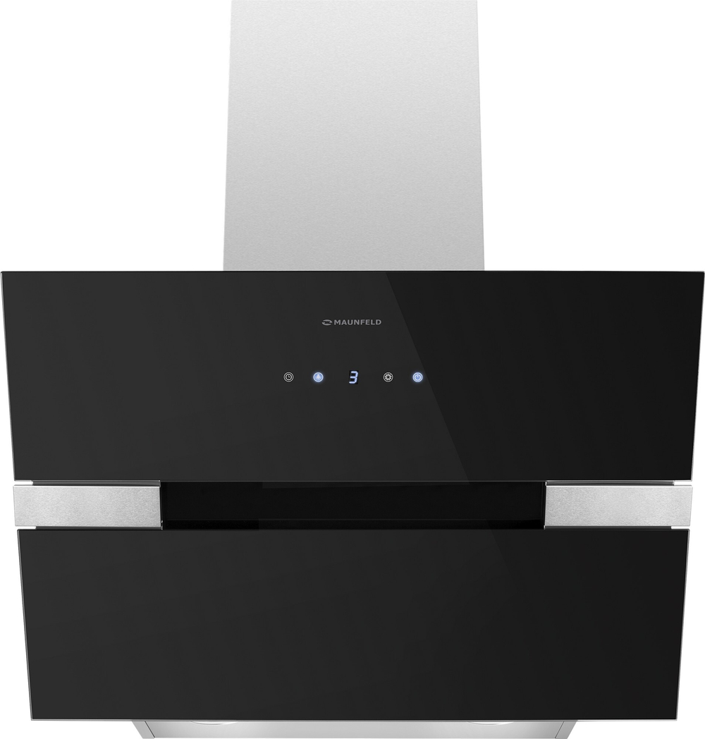 Кухонная вытяжка MAUNFELD Mersey 60 черный\вставка сатин фото 2