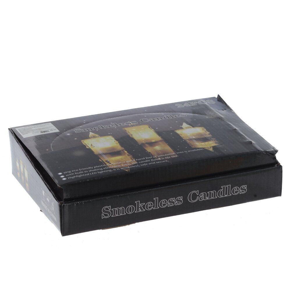 GAEM Изделие декоративное "Свеча" (подсветка, 3xLR54) (блок 24шт), L3,5 W3,5 H5 см