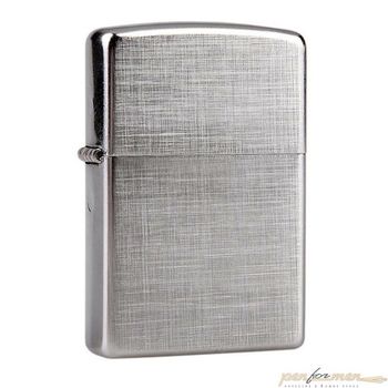 Зажигалка ZIPPO Classic Brushed Chrome серебристая матовая (28181)