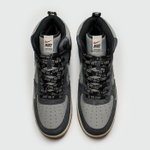 Кроссовки Nike Air Force 1 Mid Blue / L.Grey with Fur Wmns