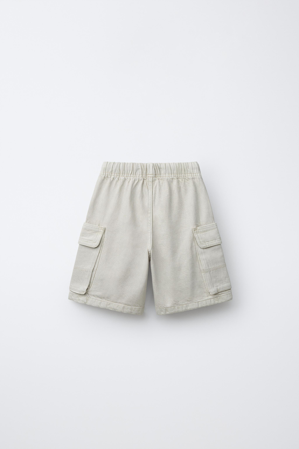 ZARA ШОРТЫ КАРГО, ПЕСОЧНЫЙ