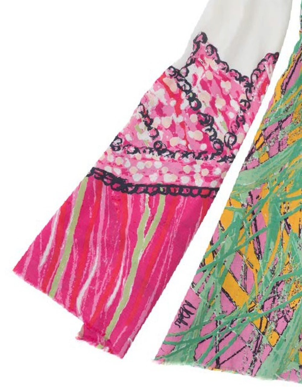 Шаль 70x200 Petrusse Lido Camelia LIDO_C