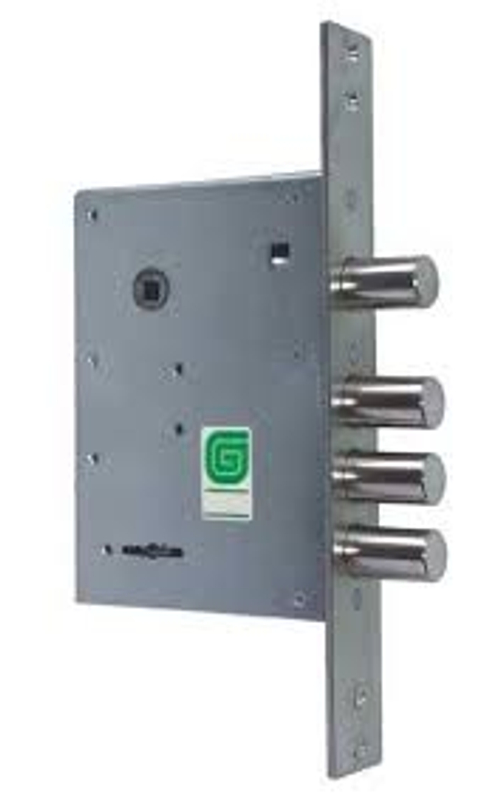 Замок врезной 30.04 4 длин. ключа Гардиан
