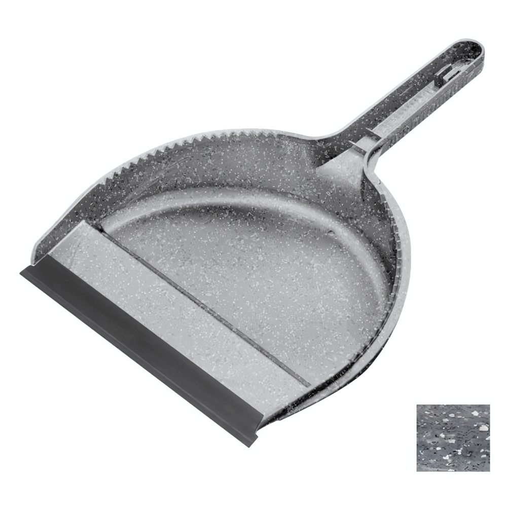 Совок "Гренада" с кромкой (гранит светло-серый)