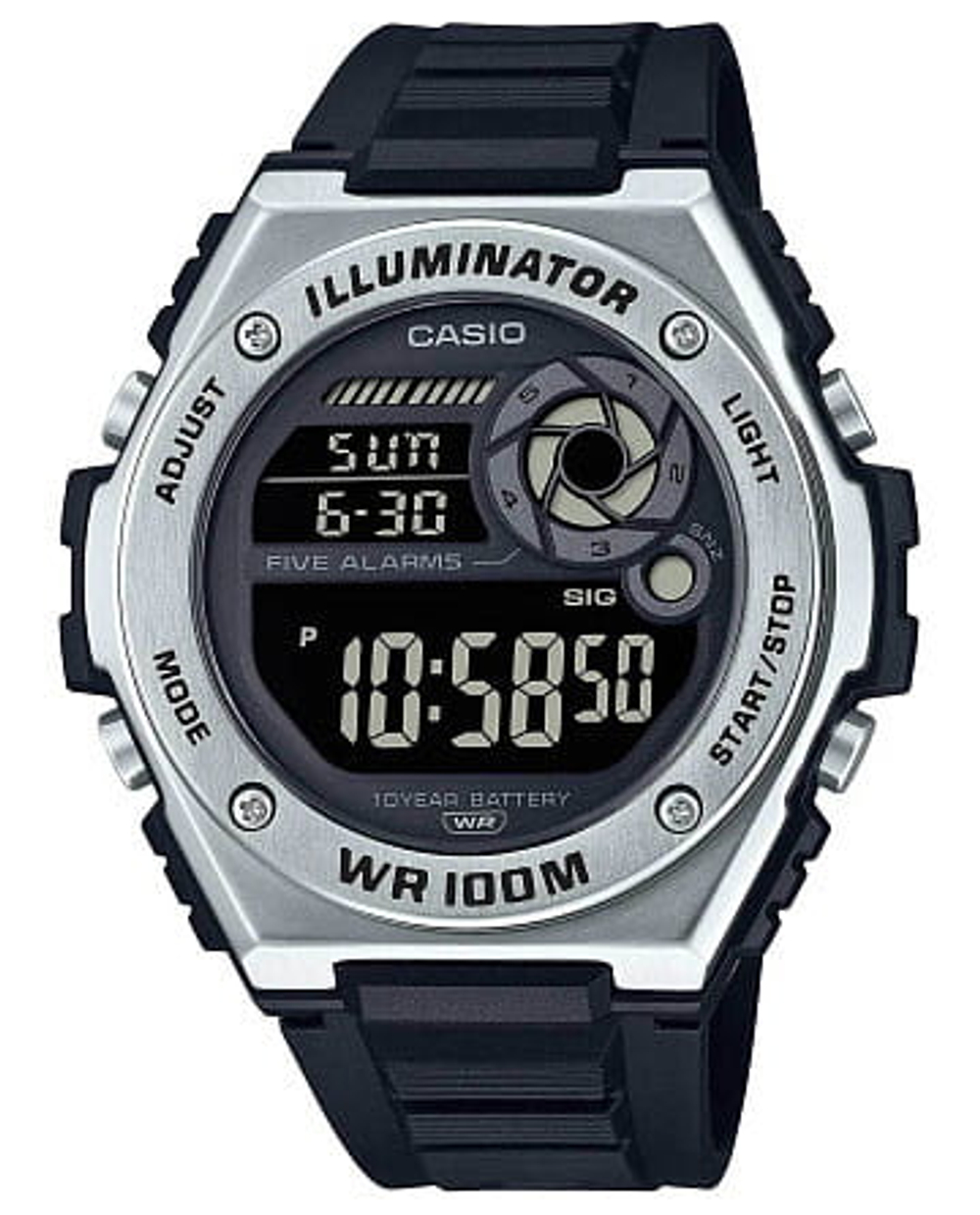 Часы Casio Collection MWD-100H-1B