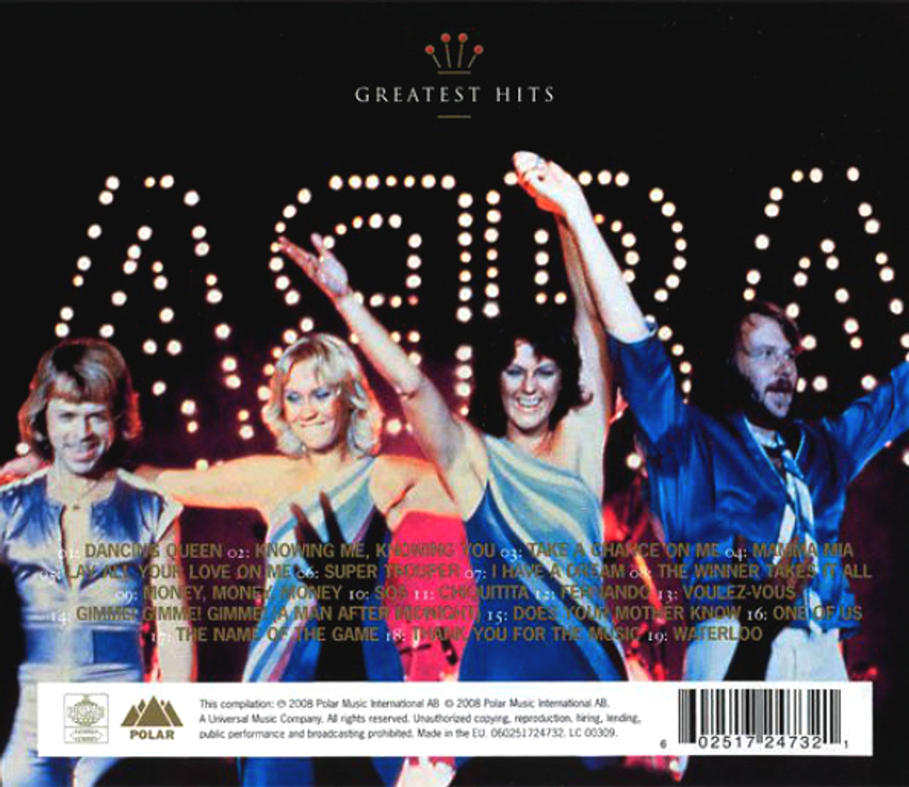 ABBA / Gold (Greatest Hits)(CD)