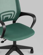 Кресло офисное TopChairs ST-Basic сетка/ткань зеленый