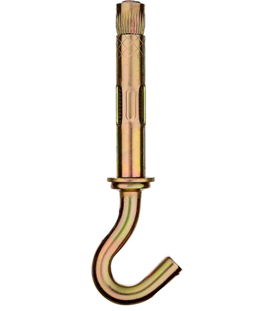 ЗУБР М10 х 60 мм, 40 шт, анкерный болт с крюком, Профессионал (302372-10-060)