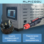 Автохолодильник Alpicool BCD100 (12/24)