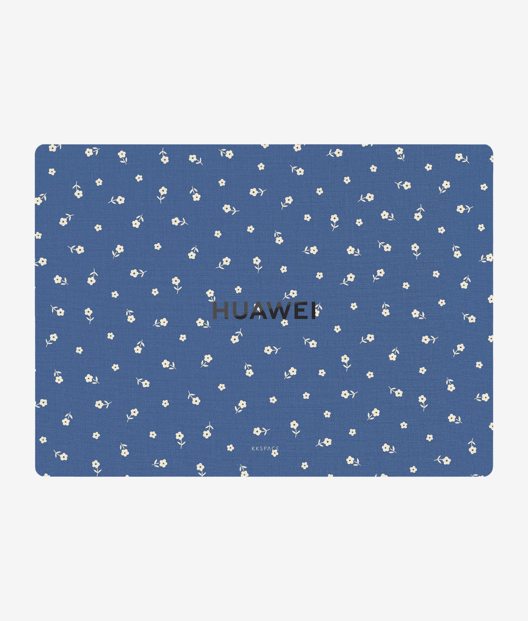 Виниловая наклейка EARLY FLOWERS (синий) для Huawei MateBook